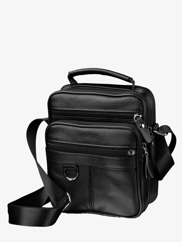 Сумка мужская Baggins 721 черная Сумка мужская Baggins 721 черная