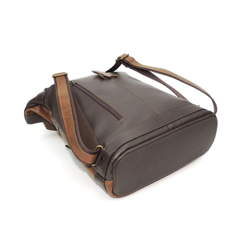 Сумка-рюкзак Natalia Kalinovskaya "Иста" рыжая/коричневая флотер Сумка-рюкзак Natalia Kalinovskaya "Иста" рыжая/коричневая флотер