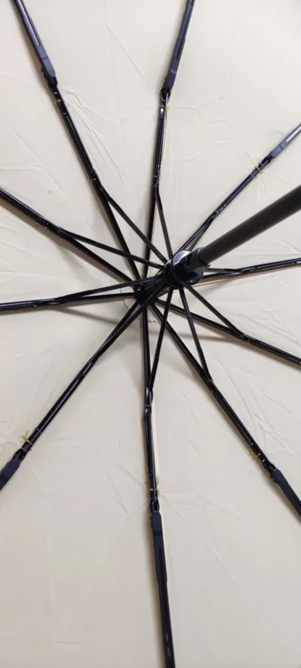 Зонт женский EuroClim 1843 "Коты", бежевый, полный автомат Зонт женский EuroClim 1843 "Коты", бежевый, полный автомат