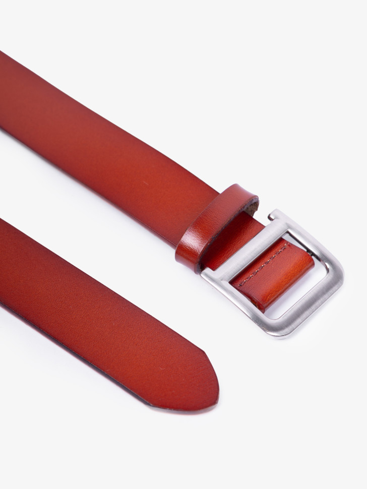 Ремень женский T.I.A 3041 кирпичный