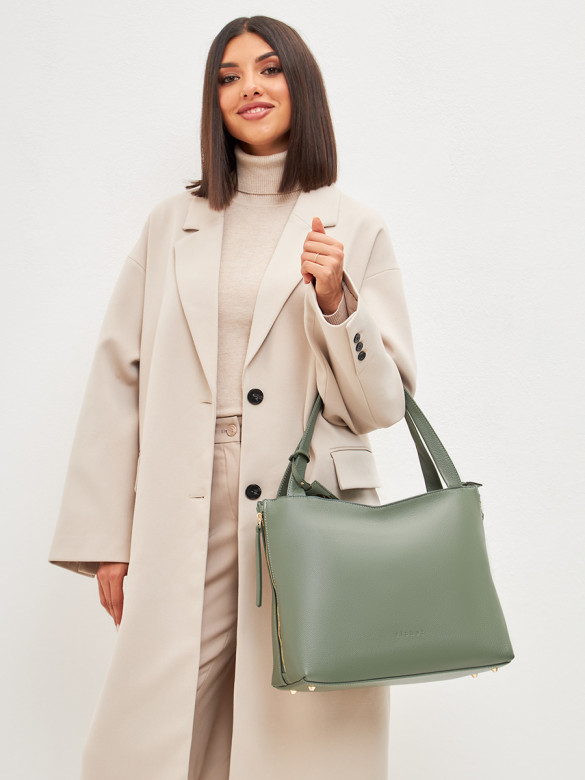 Сумка Richet, 2650LG 342 зелёная Сумка Richet, 2650LG 342 зелёная