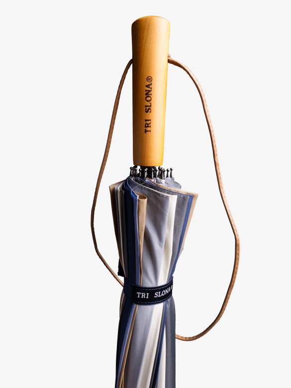 Зонт трость женский Три Слона L2240 Blue Зонт трость женский Три Слона L2240 Blue