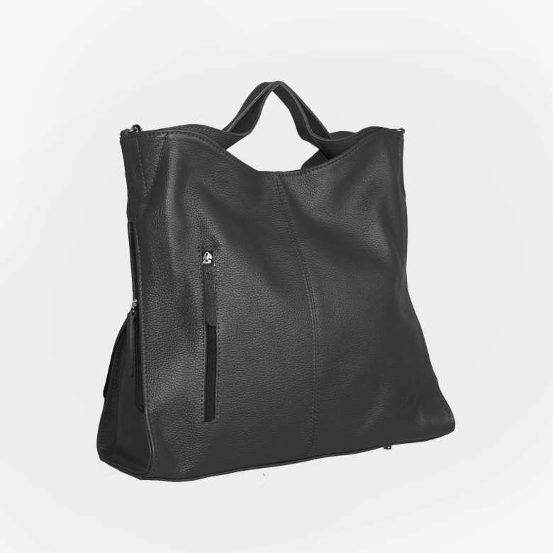 Сумка из кожи Maxsimo Tarnavsky 2029 чёрный флотер Сумка из кожи Maxsimo Tarnavsky 2029 чёрный флотер