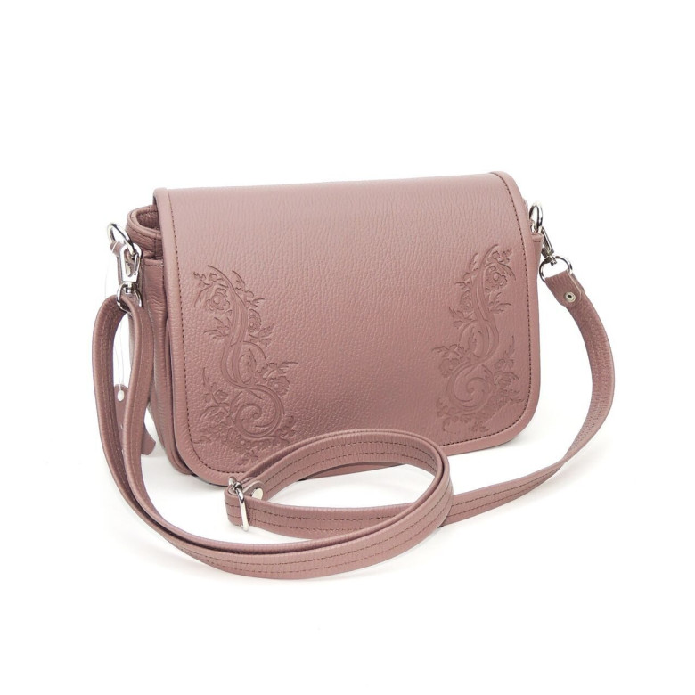 Сумка женская Natalia Kalinovskaya, "София" сирень с тиснением "Растение" Сумка женская Natalia Kalinovskaya, "София" сирень с тиснением "Растение"