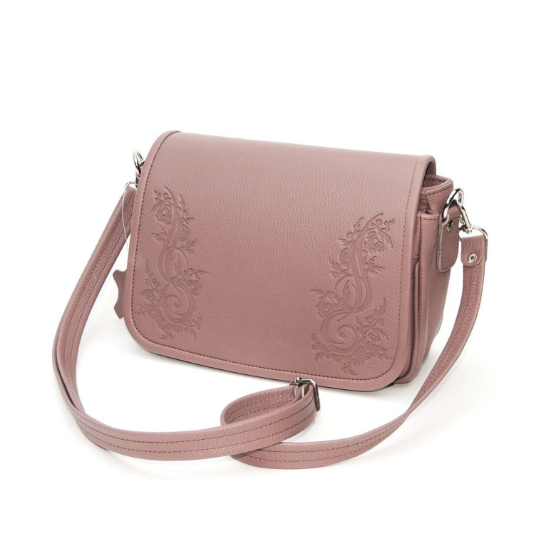 Сумка женская Natalia Kalinovskaya, "София" сирень с тиснением "Растение" Сумка женская Natalia Kalinovskaya, "София" сирень с тиснением "Растение"