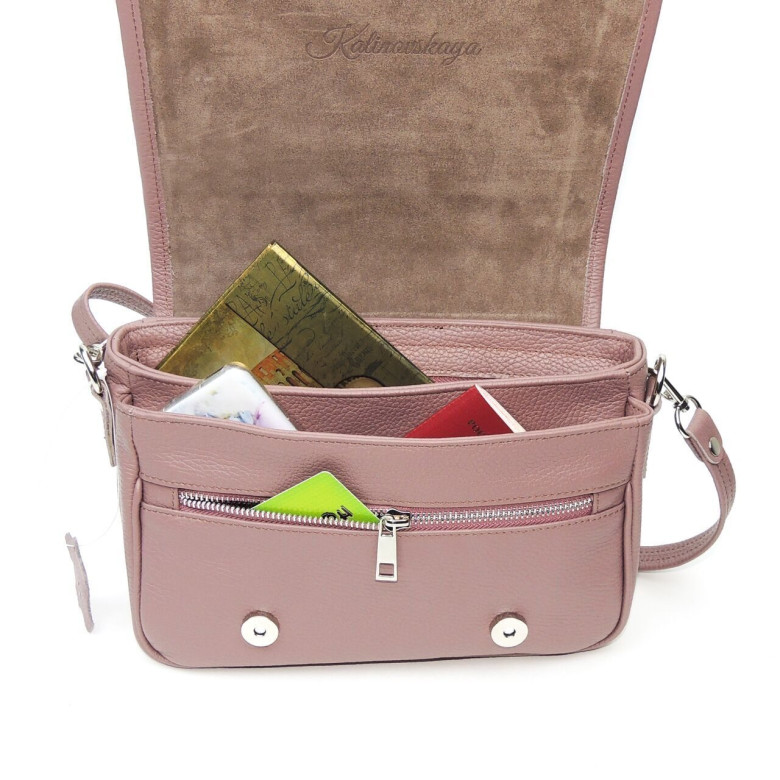 Сумка женская Natalia Kalinovskaya, "София" сирень с тиснением "Растение" Сумка женская Natalia Kalinovskaya, "София" сирень с тиснением "Растение"