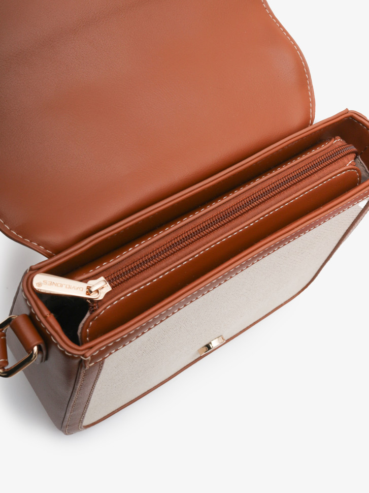 Сумка женская David Jones 7014 cognac