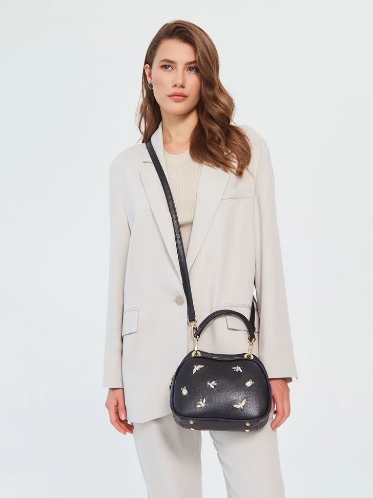 Сумка Curanni 2538 дольче чёрный пчела