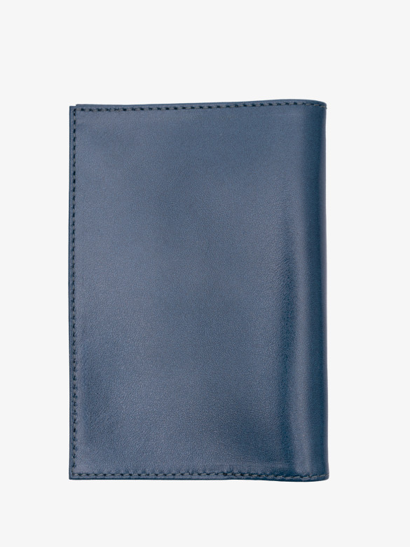 Обложка для паспорта ОП-104ft-1100/101 синий