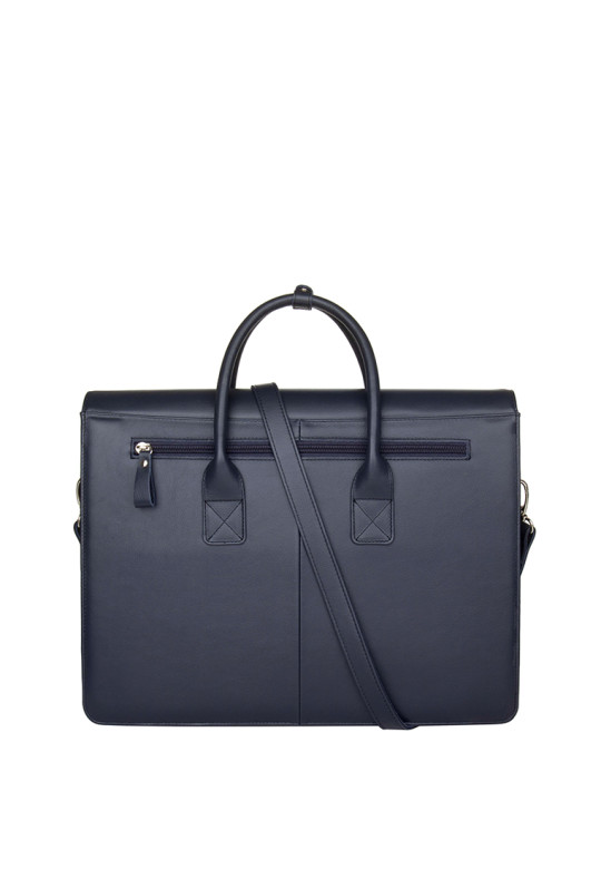 Сумка Esse 78629 ДАРСИ INDIGO кожа синяя