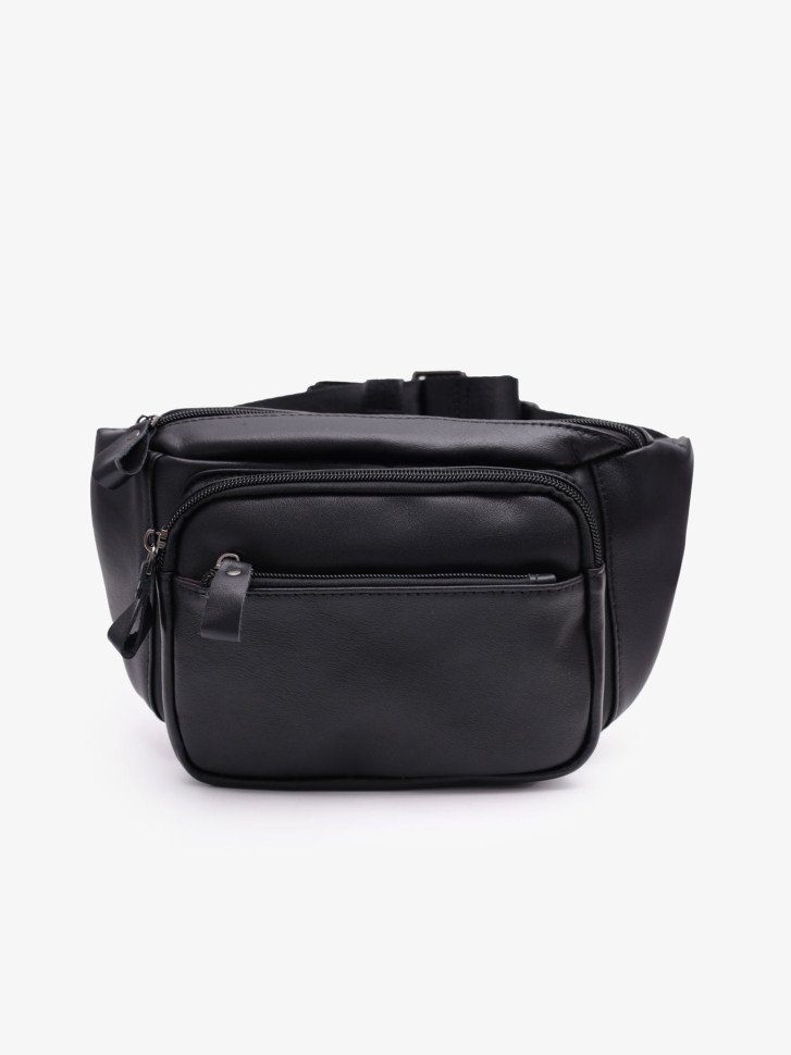 Мужская сумка на пояс ZUOBINLI 0186(9810) чёрная