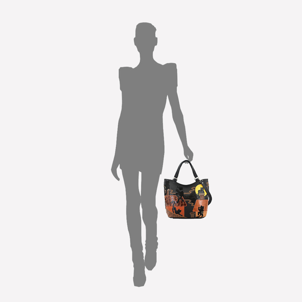 Сумка женская Protege, ДС-189-143 Март ночь чёрная