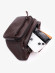 Мужская сумка на пояс ZUOBINLI 0186(9810) коричневая