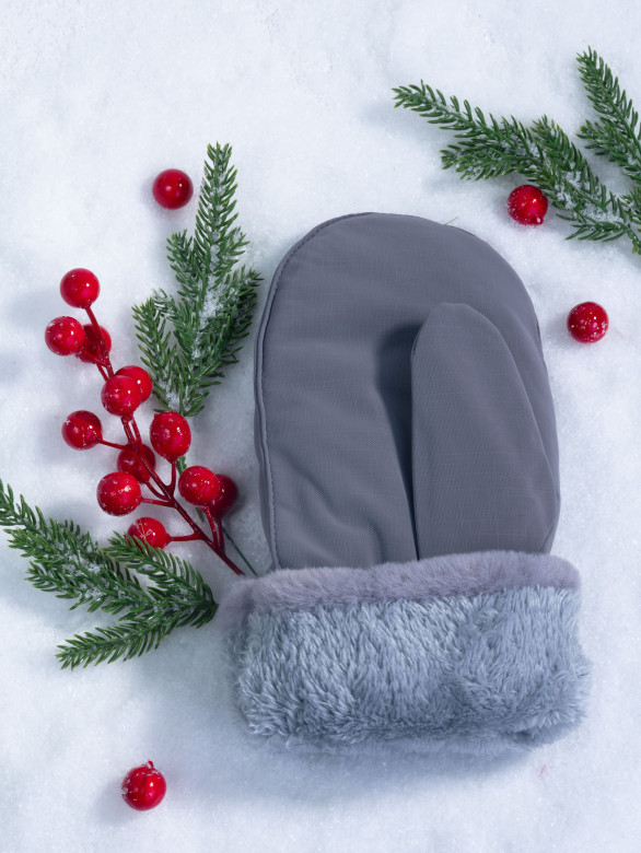 Варежки женские Baggins влагоотталкивающие серые Варежки женские Baggins влагоотталкивающие серые