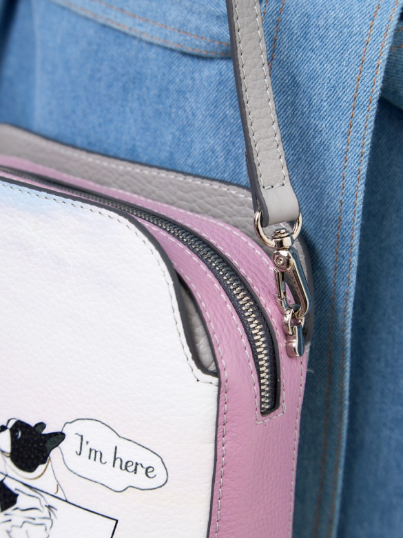 Сумка Curanni 2537 джорнале роза Сумка Curanni 2537 джорнале роза