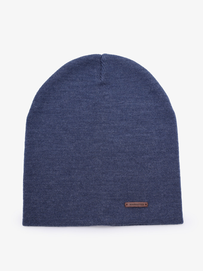 Шапка мужская MARHATTER 12073 джинс (57-59)
