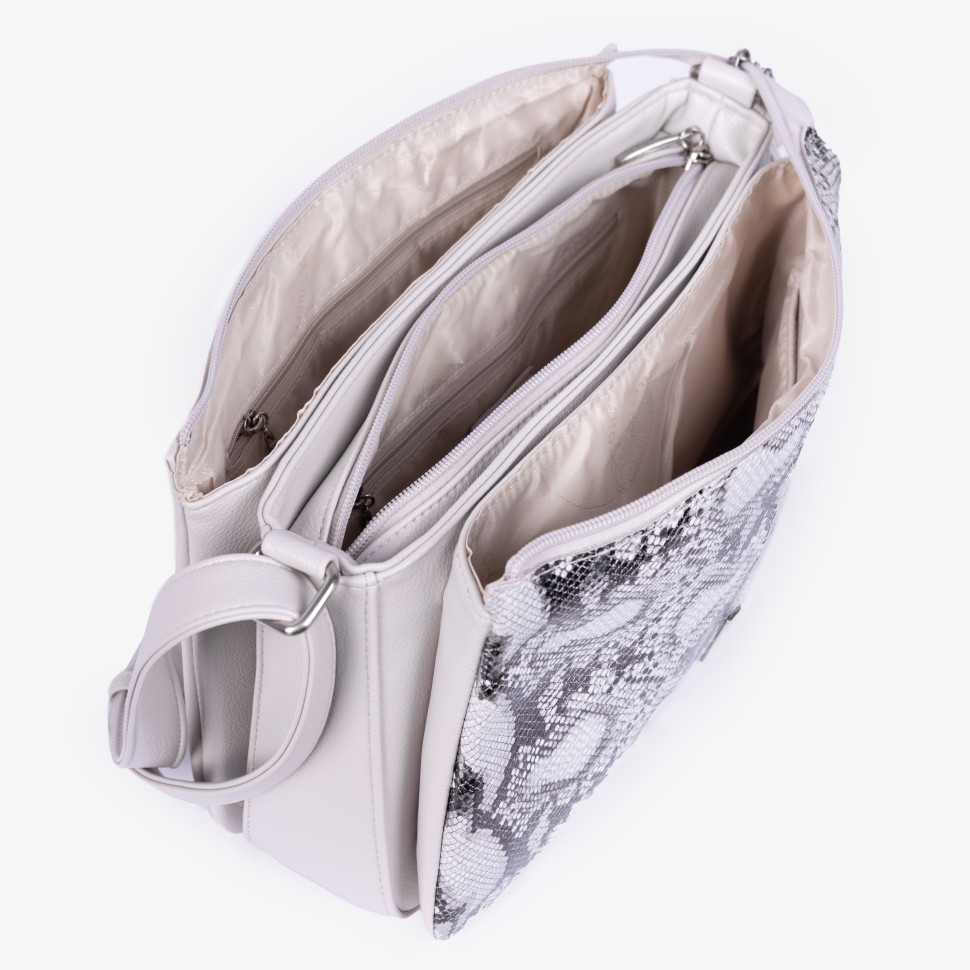 Сумка Gilda Tohetti, 60488 серая змея