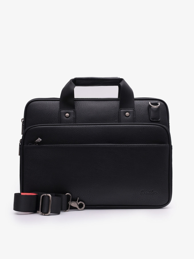 Сумка мужская Cantlor Ж03-705B-01 черная