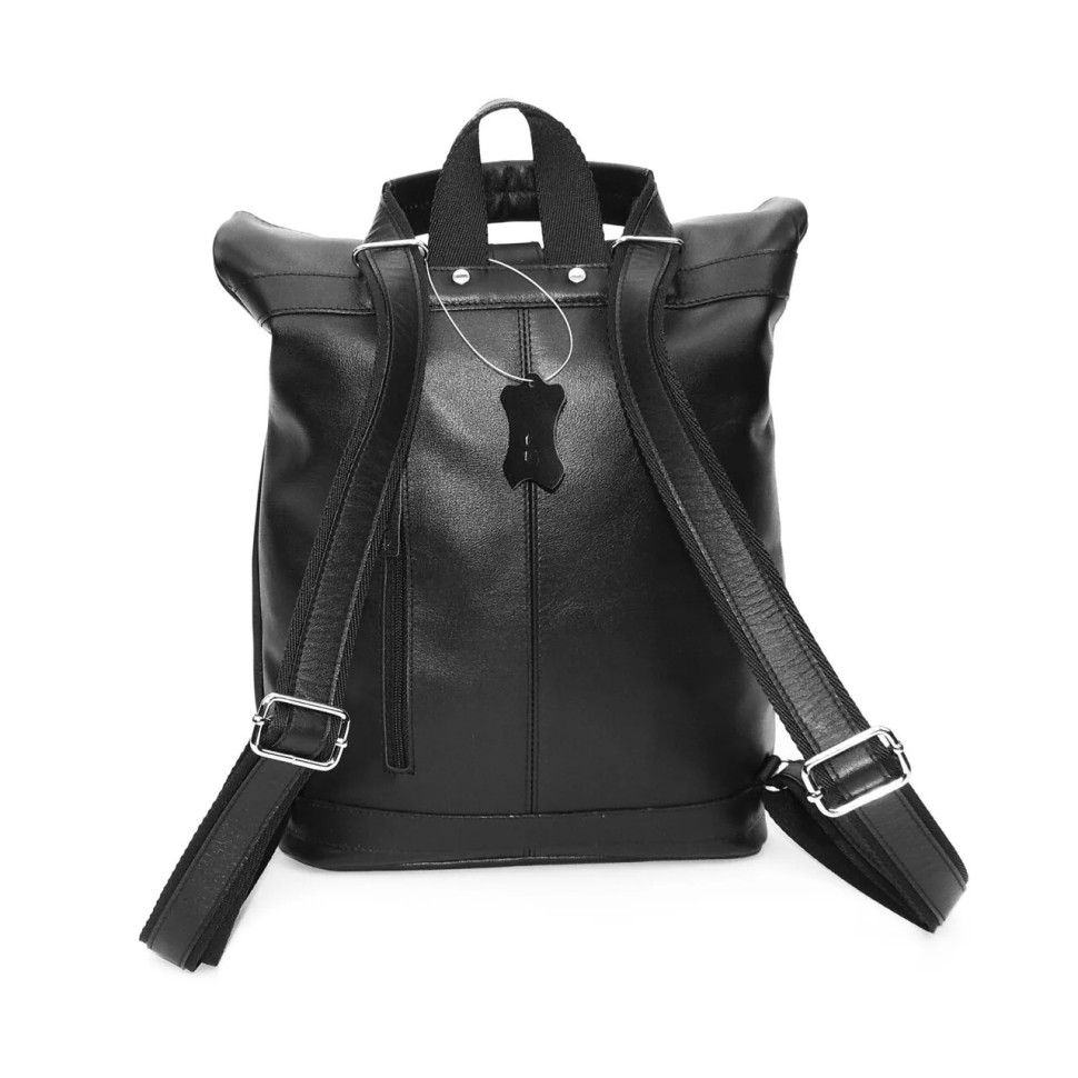 Рюкзак женский Natalia Kalinovskaya СР-34т.711 «Джемма» чёрный гладкий