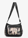 Сумка женская Ruilaisi, Б 1809 слон черная Сумка женская Ruilaisi, Б 1809 слон черная