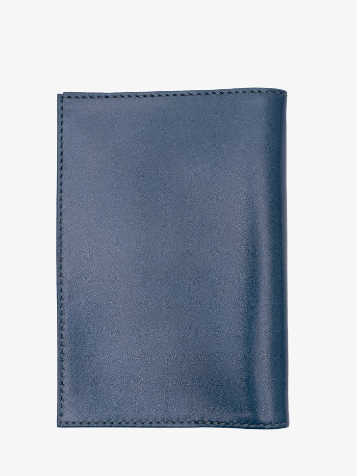 Обложка для паспорта ОП-104ft-1100/104 синий