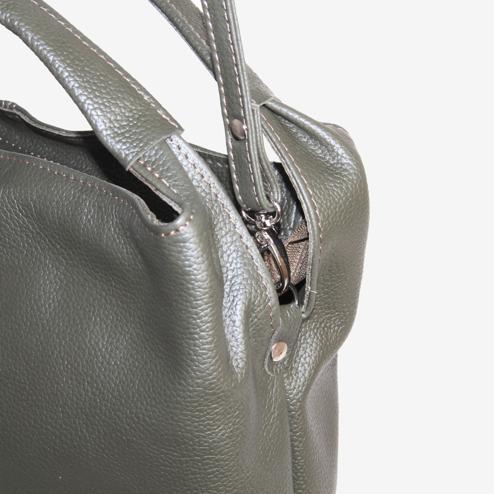 Сумка из кожи Maxsimo Tarnavsky 1976 хаки