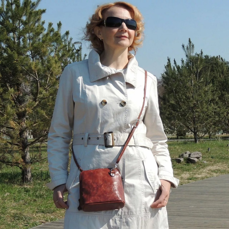 Женская кожаная сумка Natalia Kalinovskaya С83п-601 «Леверн» Женская кожаная сумка Natalia Kalinovskaya С83п-601 «Леверн»