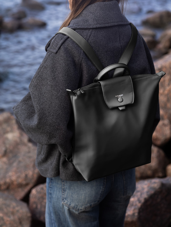 Рюкзак городской David Jones 7632 black Рюкзак городской David Jones 7632 black