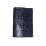 Обложка для паспорта кожаная Синий, Тигр Обложка для паспорта кожаная Синий, Тигр
