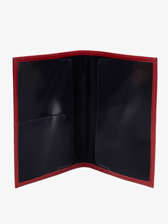 Обложка для паспорта ОП-104ft-1100/002 красный