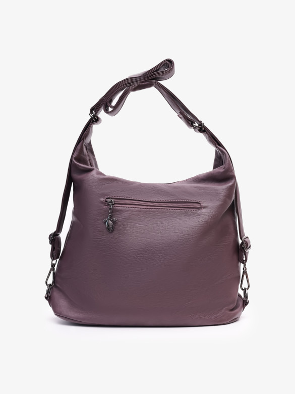 Сумка-рюкзак Roseshow 83130 темная сирень