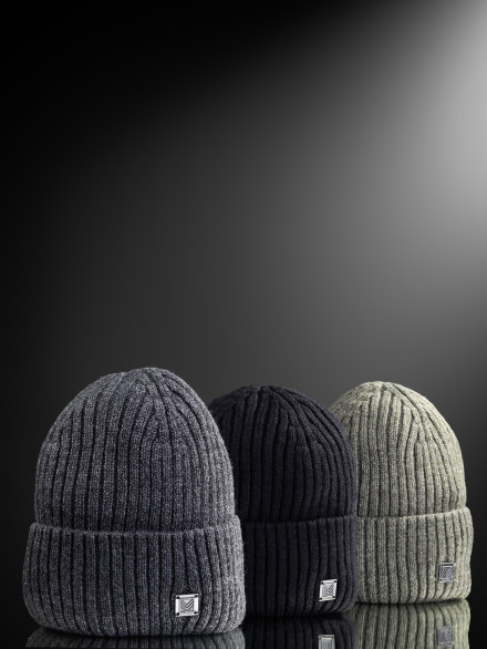 Шапка мужская 12828/2 MARHATTER тёмно-серый (57-59)