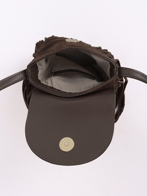 Сумка Lamagio 5840 замша коричневая Сумка Lamagio 5840 замша коричневая