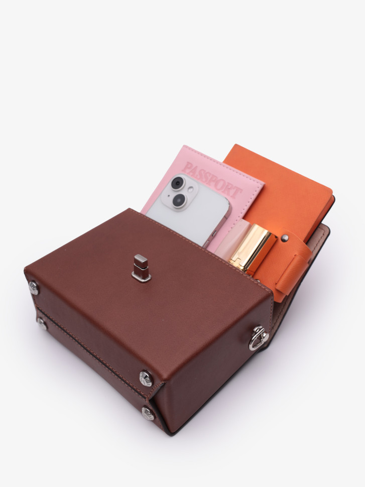 Сумка женская Karya 2541 светло-коричневая