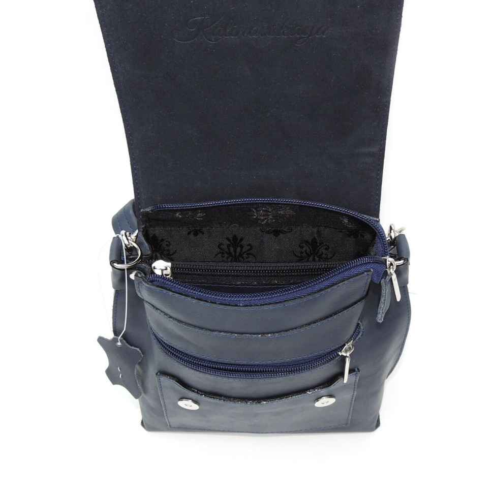 Женская кожаная сумка Natalia Kalinovskaya С86т-711 черная