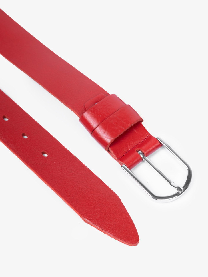 Ремень женский Remart №35 кантри красный