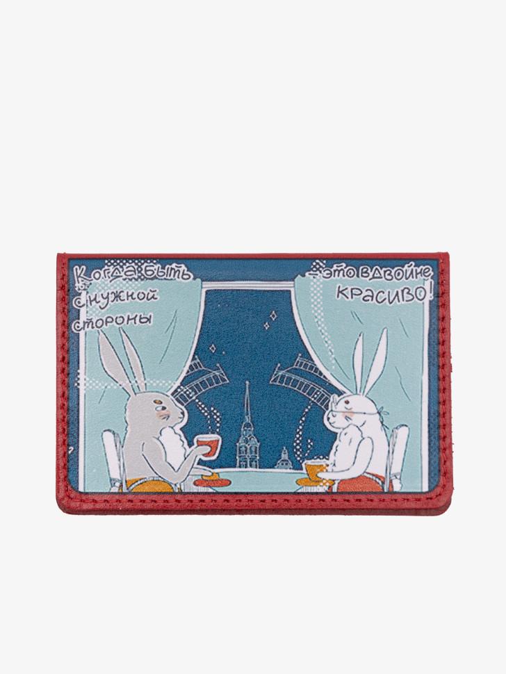 Картхолдер КХ-311ft-1100/003 красный