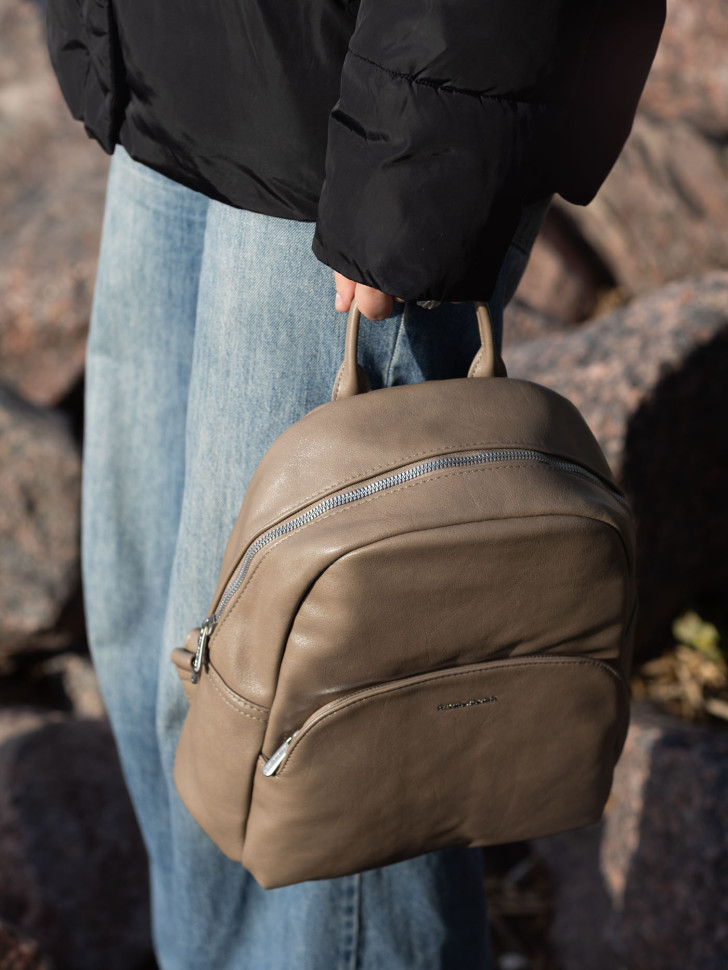 Рюкзак городской David Jones 7727 warm taupe