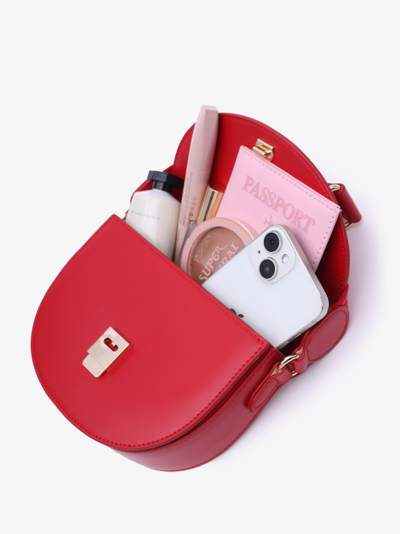 Сумка женская David Jones 7465 lipstick red