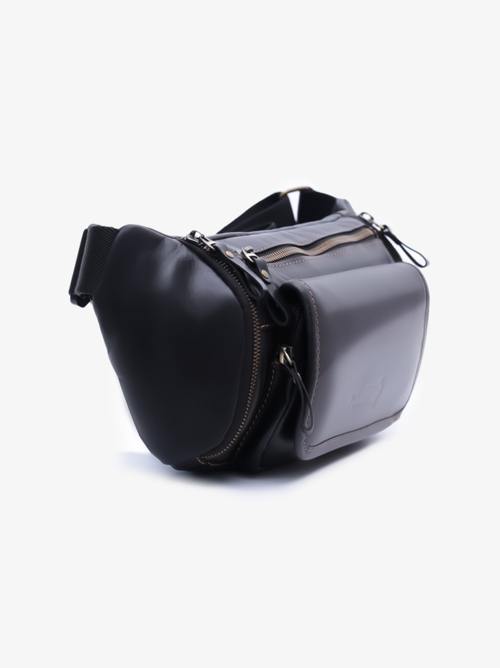 Сумка на пояс/плечо zн ALEXX ALG0116 черный пулап