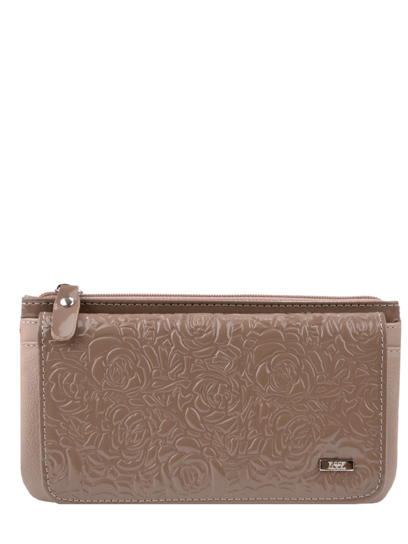 Кошелек Esse, ИНКАНТО PRALINE 66093 лак бежевый тиснение Кошелек Esse, ИНКАНТО PRALINE 66093 лак бежевый тиснение