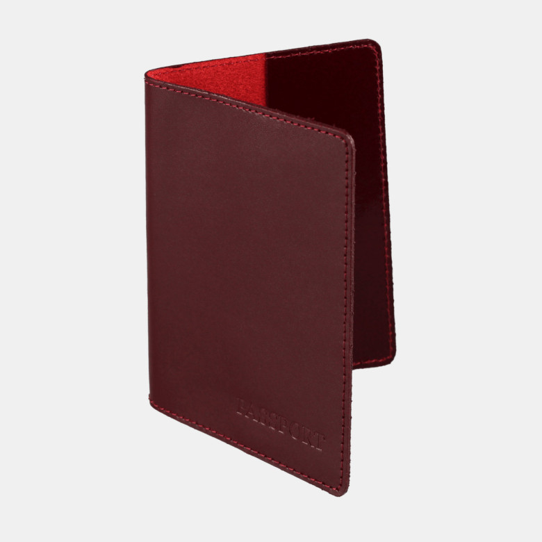 Обложка для паспорта Rossi ОП-101-2130 красная