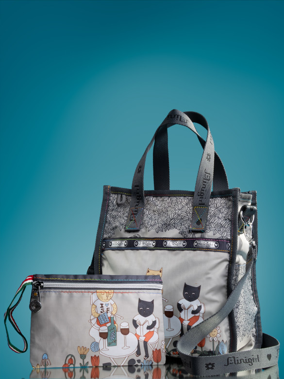 Сумка Б 0407 коты