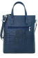 Сумка женская Protege, ДС-220-209 Город №23 синяя рептилия
