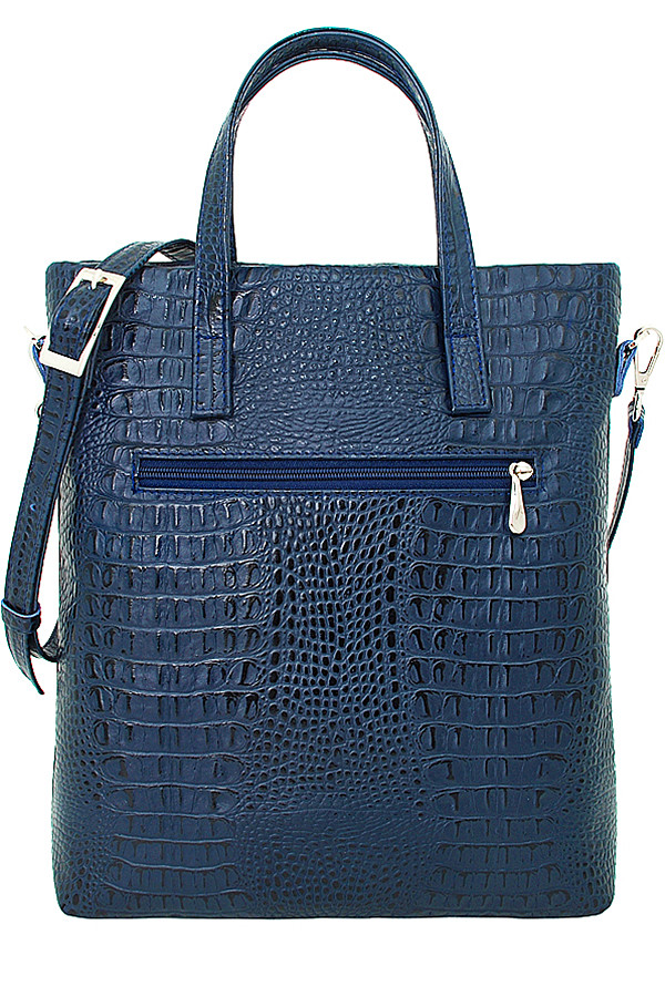 Сумка женская Protege, ДС-220-209 Город №23 синяя рептилия