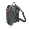 Рюкзак женский Natalia Kalinovskaya, "Дженис" зеленый/бордо Рюкзак женский Natalia Kalinovskaya, "Дженис" зеленый/бордо