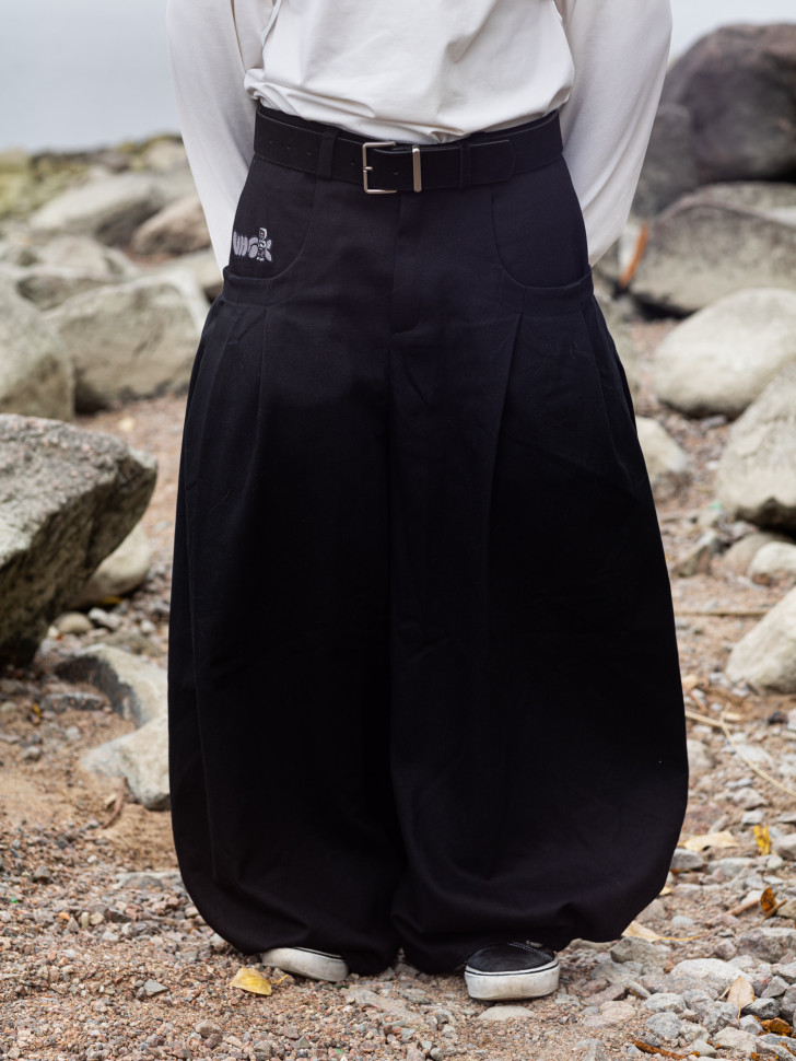 Ремень женский T.I.A. 45 замша чёрный