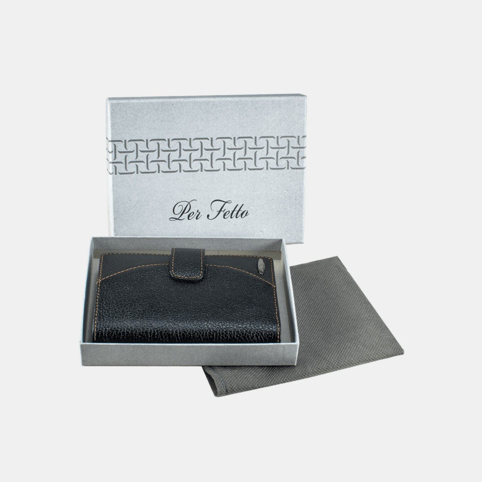 Портмоне мужское ПМ-427-1510/1520 "Консул"3в1 чёрное