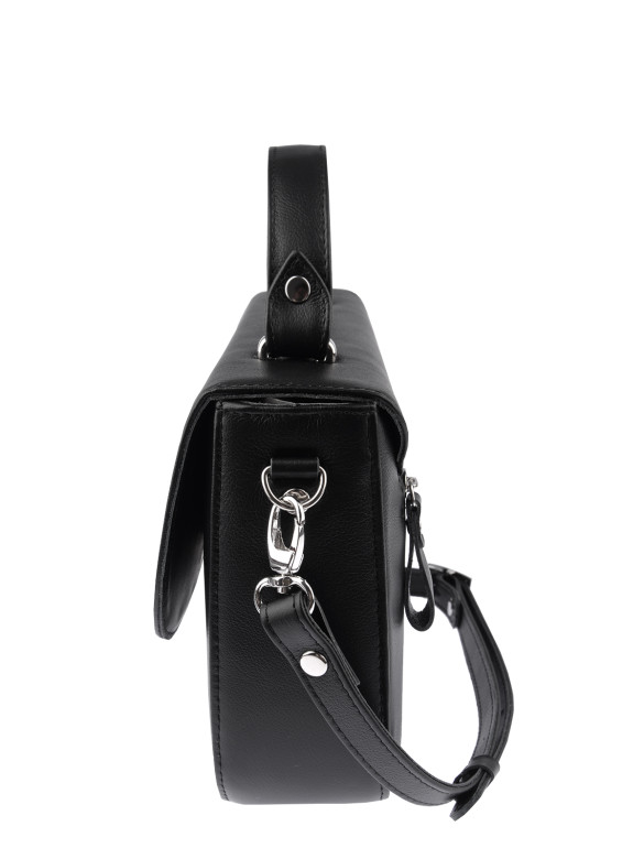 Сумка Esse 74525 МЕГАН DARK черная