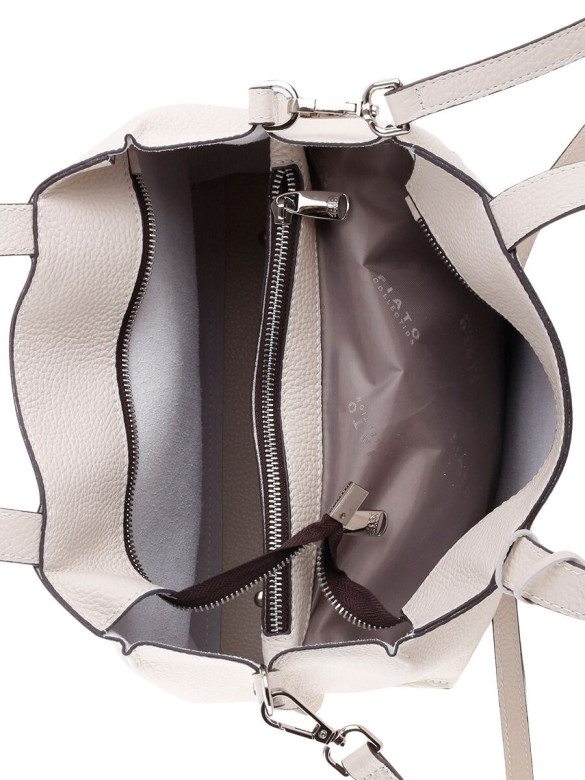 Сумка женская FIATO 2614 вителло латте бежевая